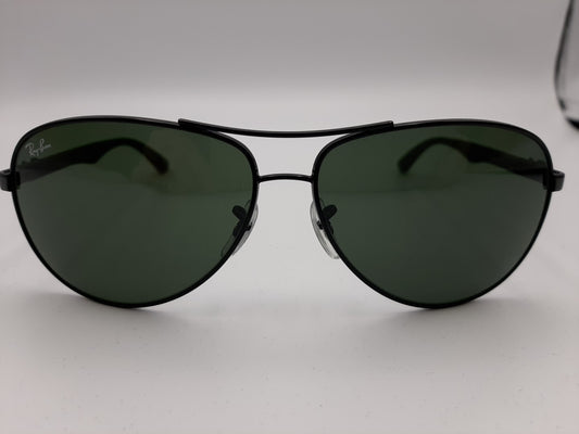 Ray Ban RB8313 002 61-13 3N Black Sunglasses - New