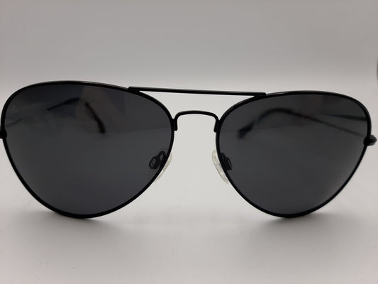 Prive Revaux Women's The Commando 61-15-145 Black/Grey Polarized Sunglasses