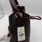 Michael Kors Suri Small Bucket Xbody Bag Brown Signature Canvas - Merlot