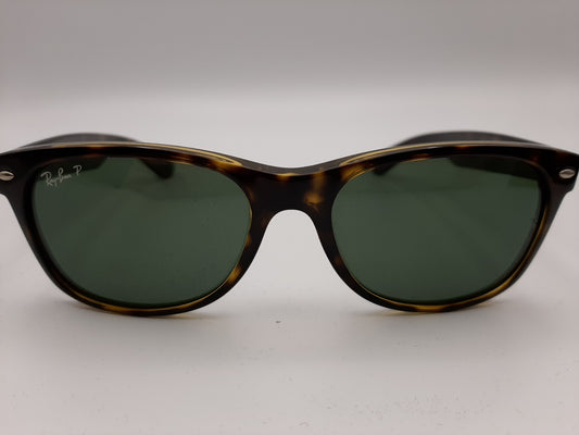 Ray Ban RB2132 New Wayfarer 902/58 55-18 3P Brown Sunglasses - New