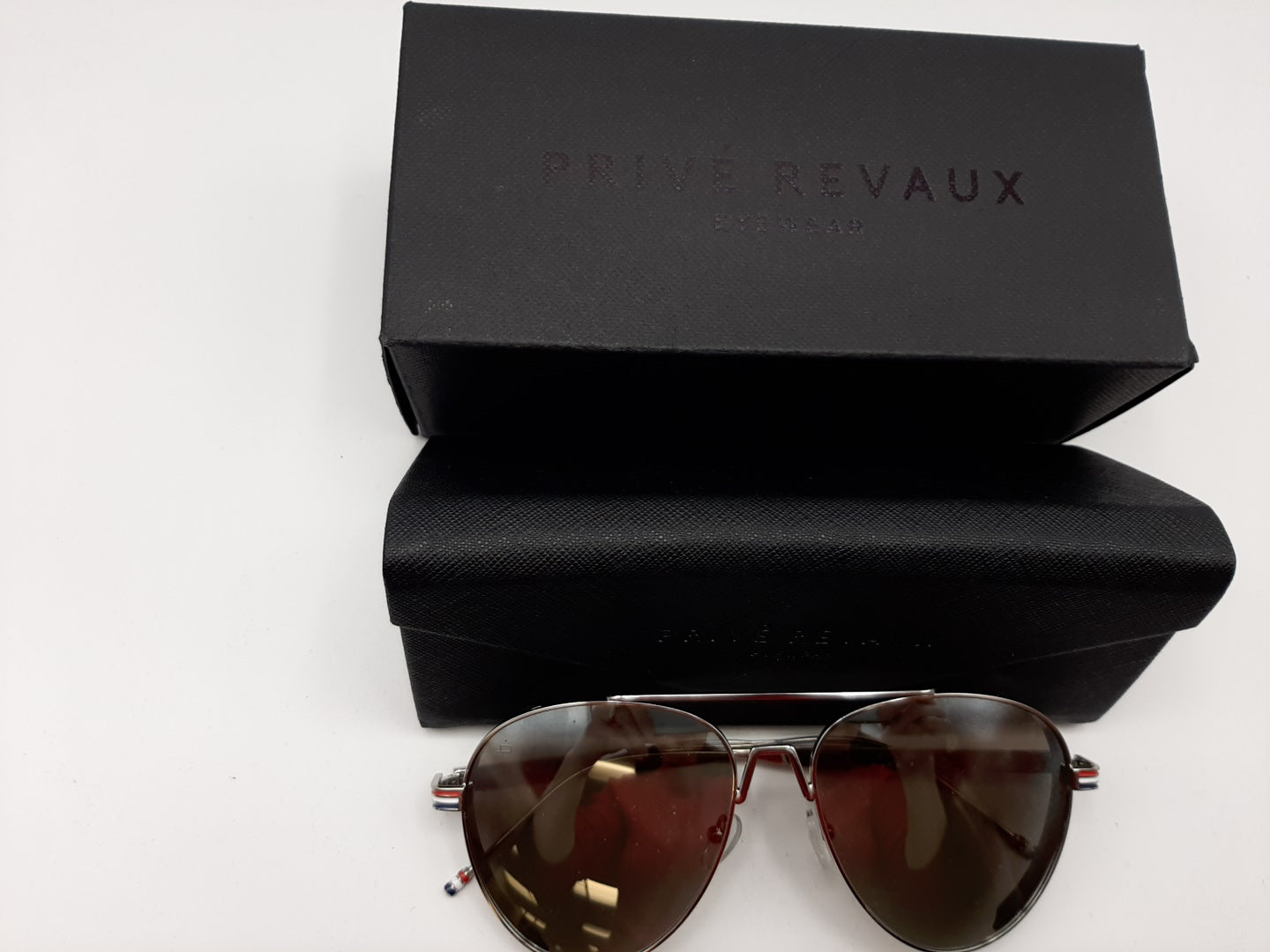 Prive Revaux Women's The G.O.A.T Silver Polarized Sunglasses