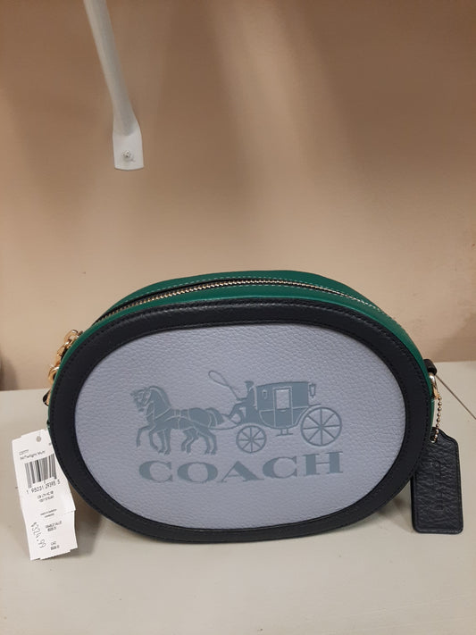 Coach C5777 Camera Bag in Colorblock Horse and Carriage - Twilight multi