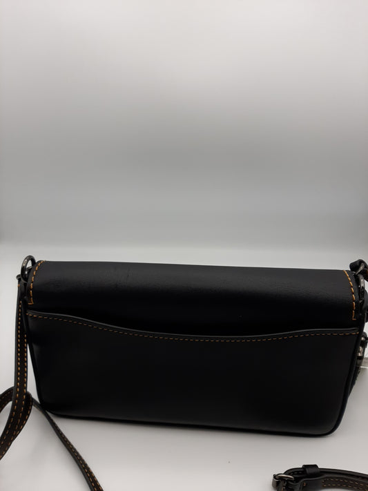 Coach 37296 Glovetanned leather Dinky Crossbody Bag - Stitched Black