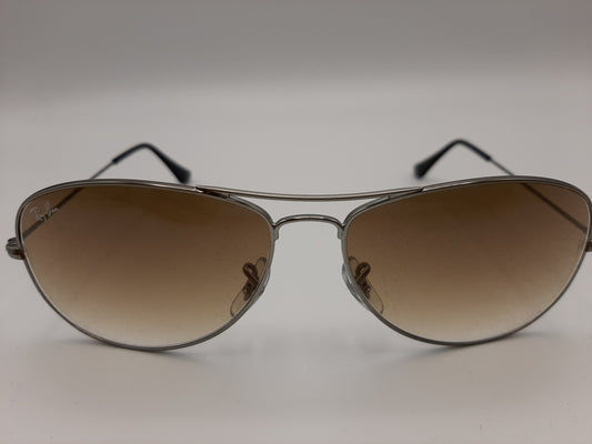 Ray Ban RB 3362 COCKPIT 004/51 59-14 2N Gradient Brown Lens Sunglasses/New