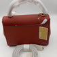 Michael Kors Ava Extra Small Saffiano Leather Crossbody Bag - Terracotta