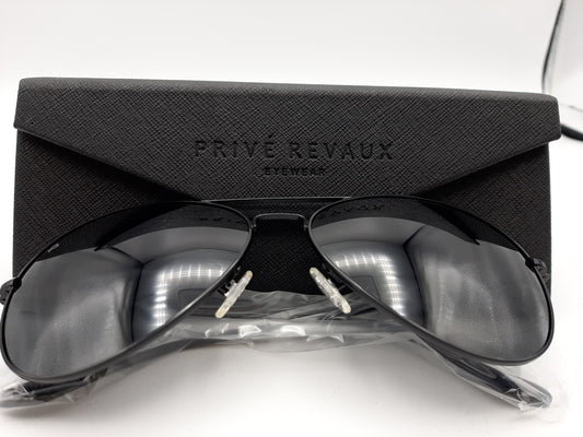 Prive Revaux Women's The Commando 61-15-145 Black/Grey Polarized Sunglasses