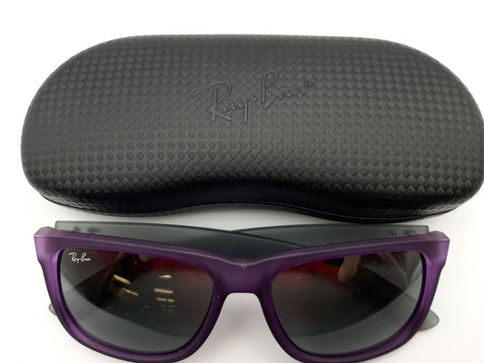 Ray Ban RB4165 Justin 6024/88 54-16 3N Purple Sunglasses - New