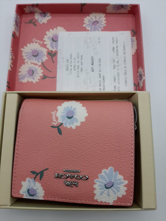 Coach C2889 Boxed Daisy Snap Wallet